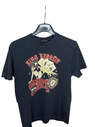 King Kerosin Black Graphic T-Shirt #B3